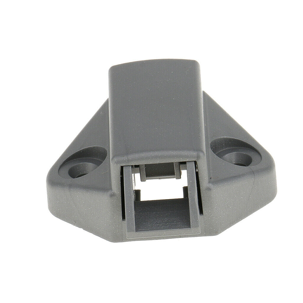 Push Catch Knob Cupboard Lock for Caravan Campervan Motorhome Cabinet Black