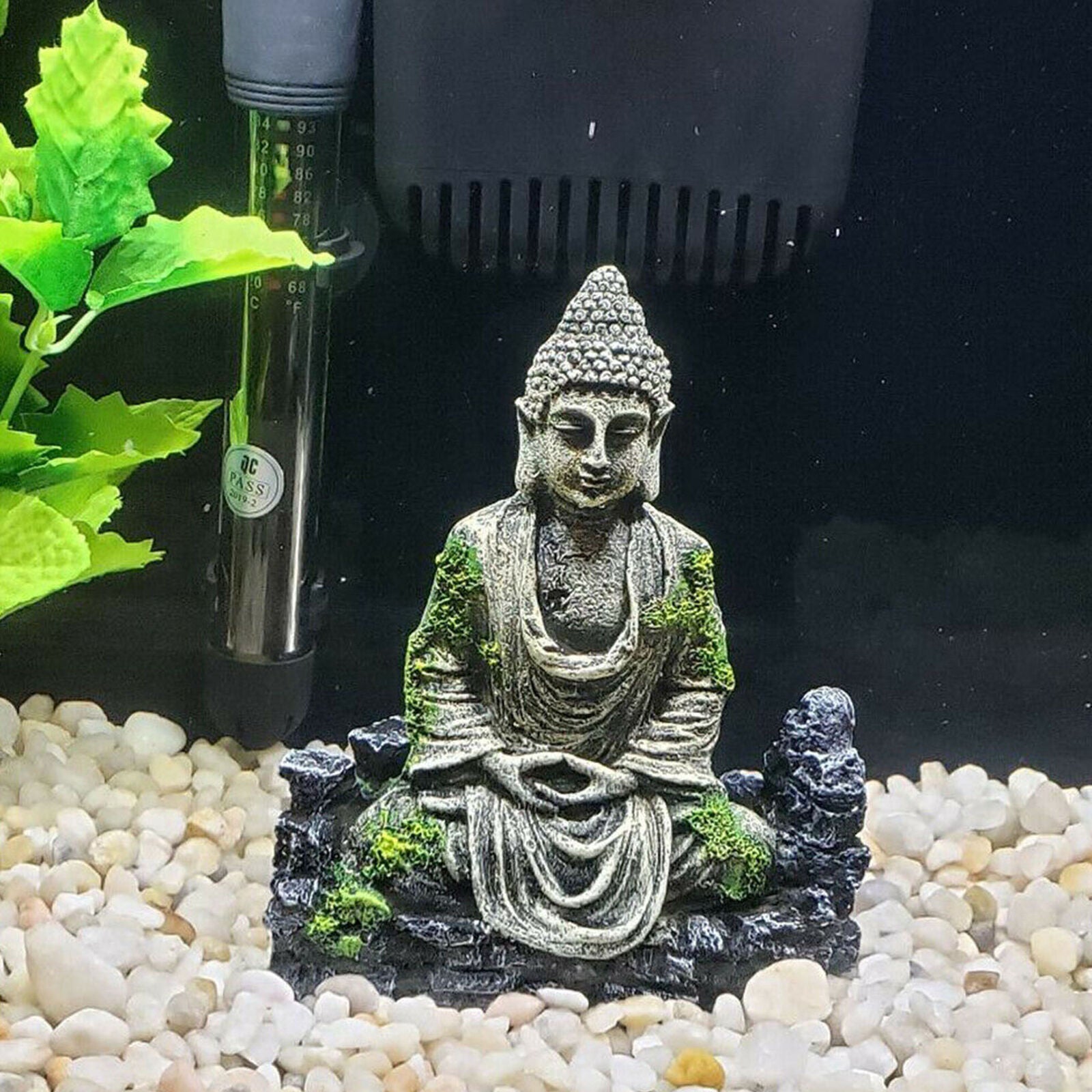 New Aquarium Buddha Statue Sculpture Decorations - Fish Tank Buddha Statue
