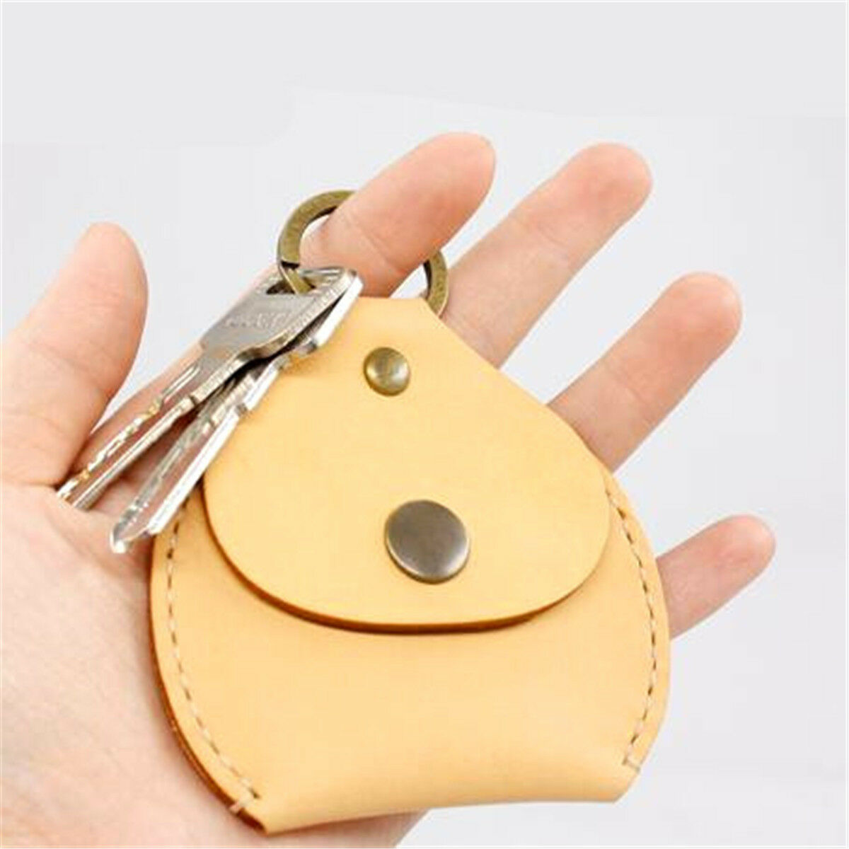 Clear DIY Leather Craft Acrylic Perspex Coin Purse Pattern Stencil Template Tool