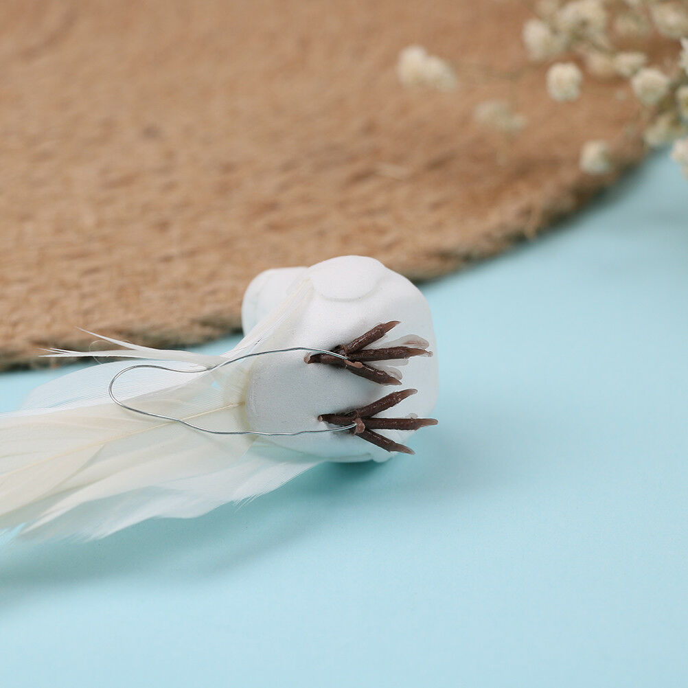 White home decoration diy craft artificial foam birds wedding wreath decorsDEAU
