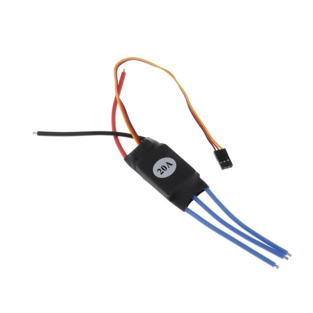 20A Brushless Motor Speed Controller ESC Can Receiver And Servos With