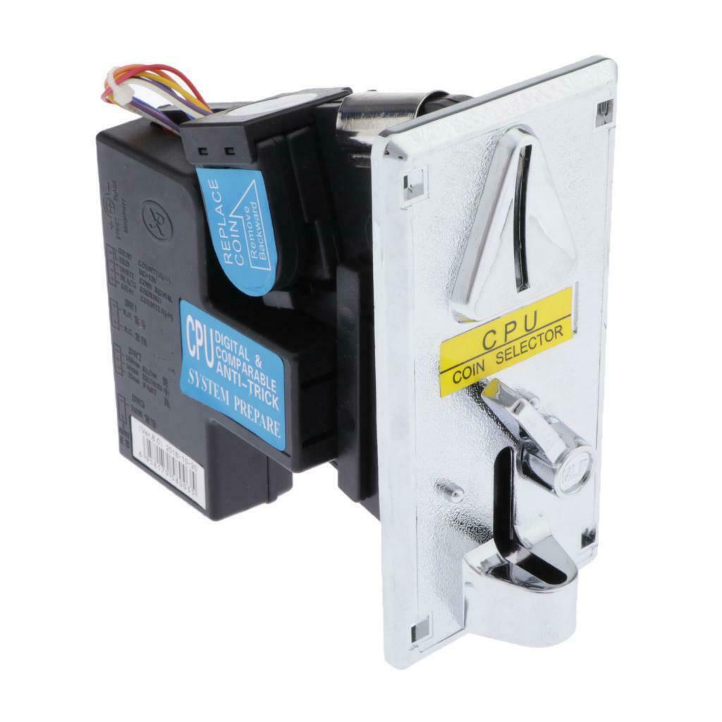 2X Electronic Coin Selector Acceptor Vending Arcade Game