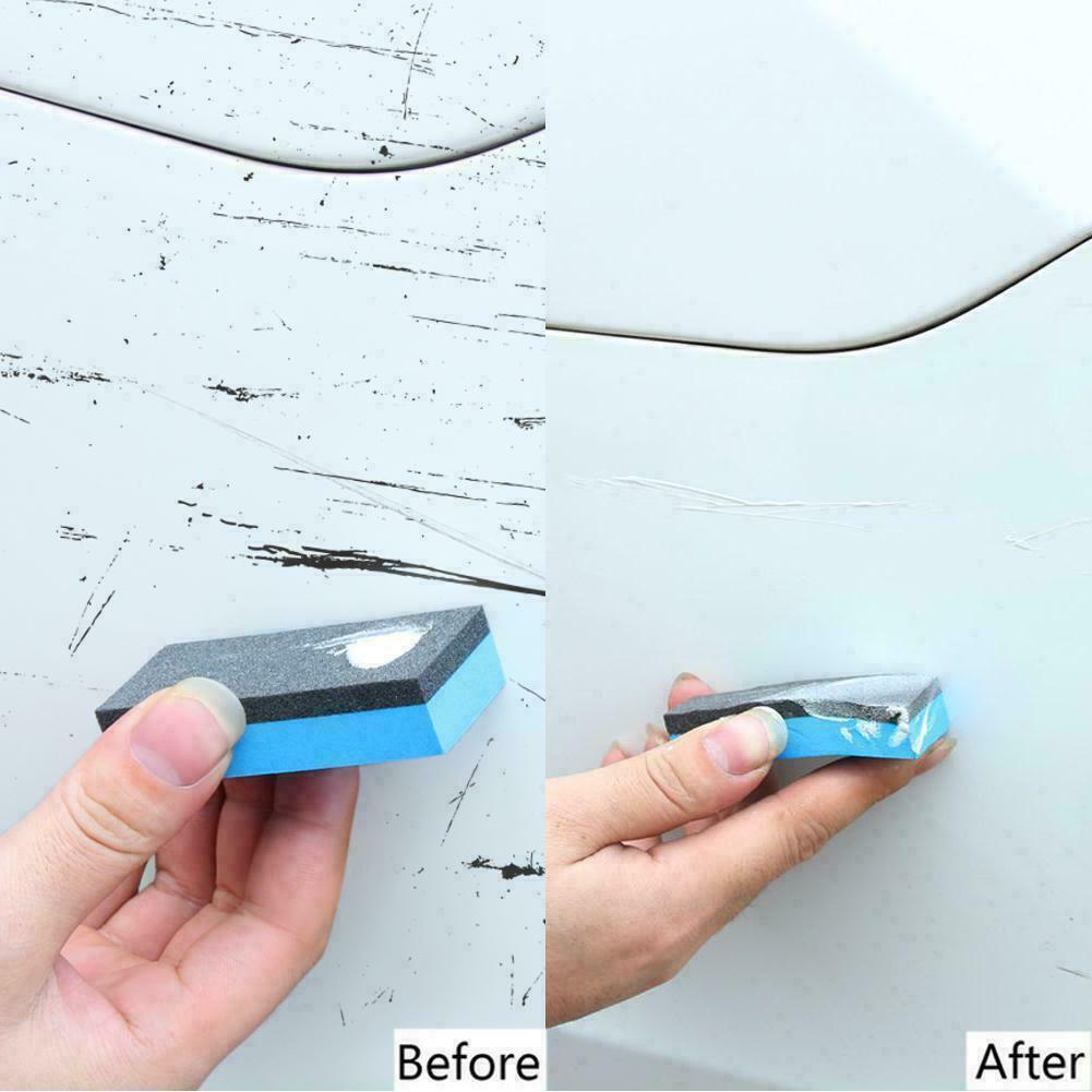 Car Scratch Remover Nano Polish Cloth +Paint Scuffs Compound Paste Body W0O2