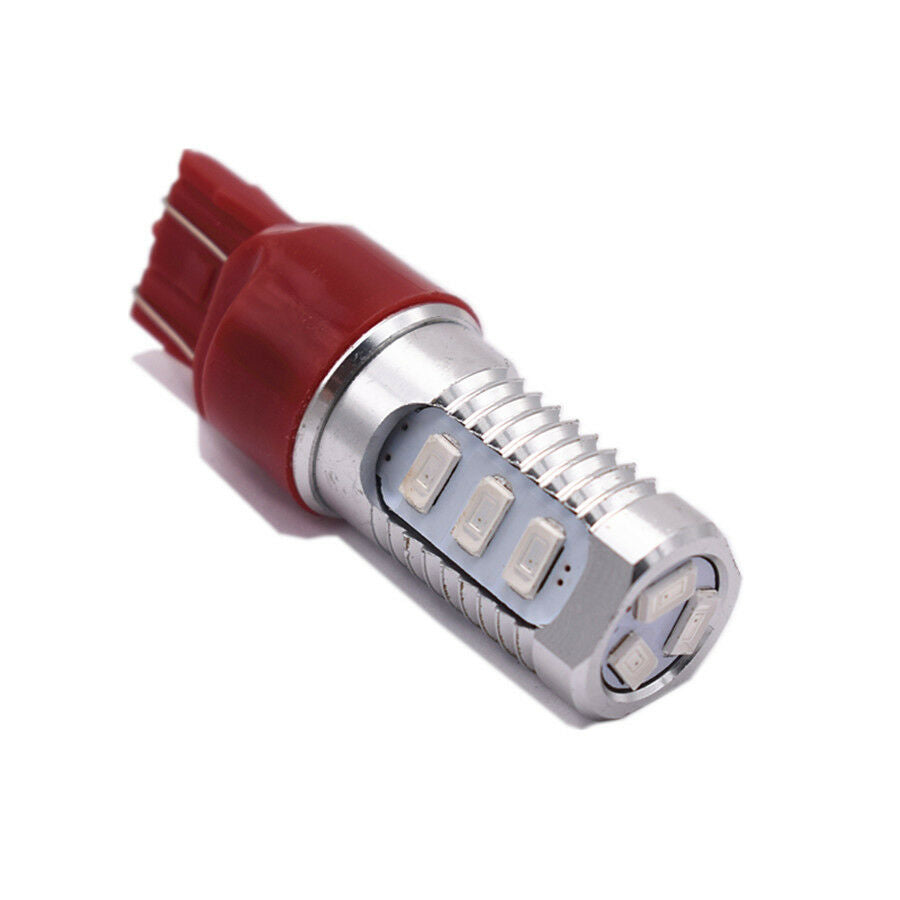 2Pcs T20 7443 LED Flash Lamp For Shift/Brake/Rear Fog/Reversing /Tail Light Bulb