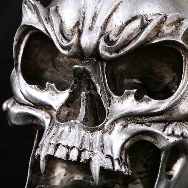 Ghostly Gothic Home Decor with Hell Wrath Demon Statue