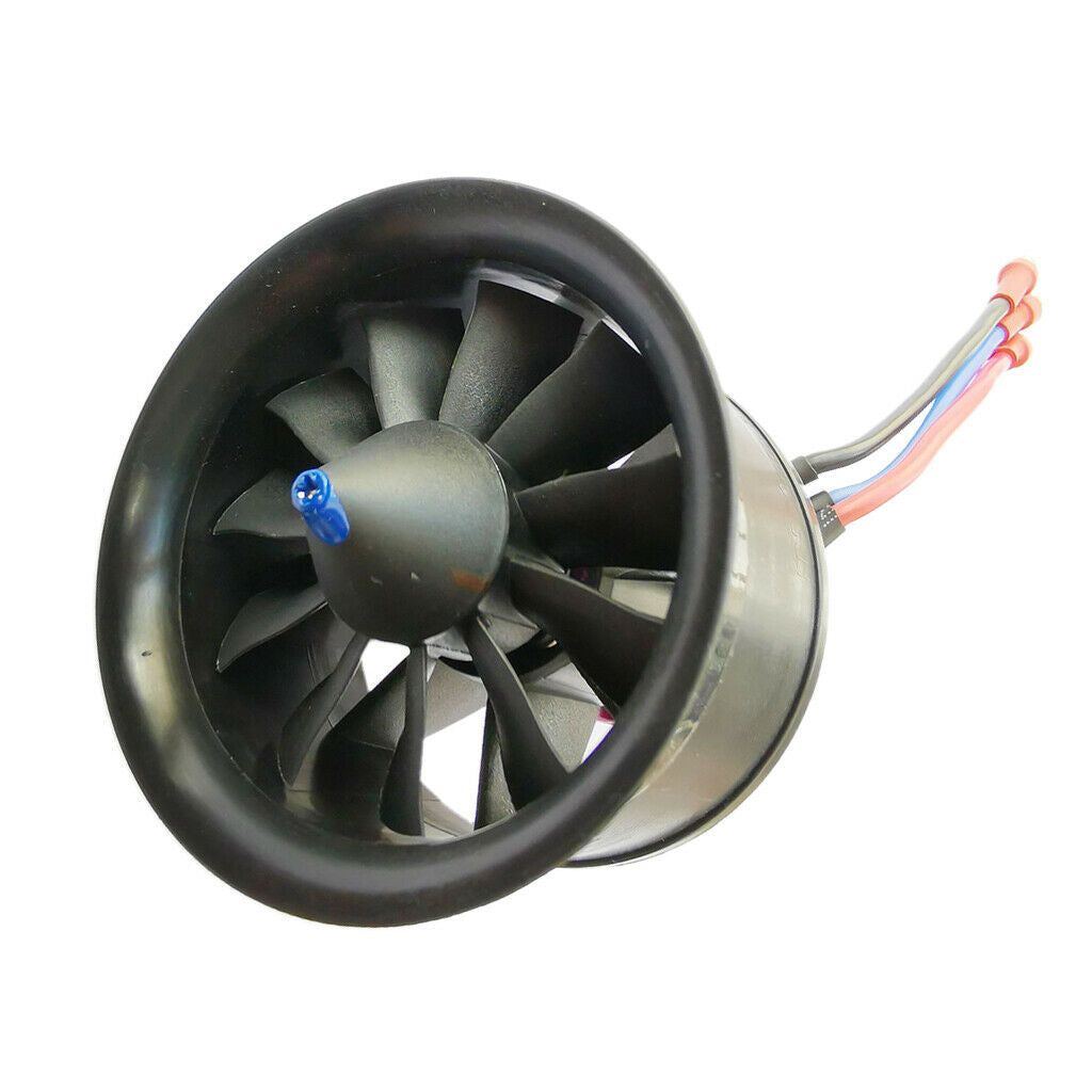 for EDF Duct Fan 4900KV 11 Propeller Brushless Motor RC Parts Airplane