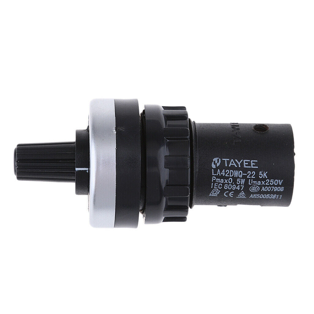 22mm Rotary Potentiometer Pot Inverter Converter Resistance 5K Governor
