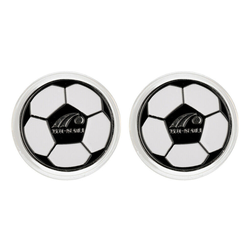 2 Piece Sturdy Alloy Football Soccer Referee Flip Coin Judge Toss Coin With