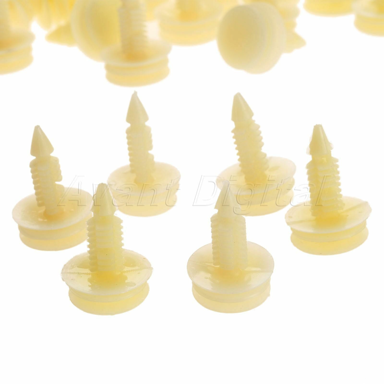 50 Front Rear Door Trim Panel Clip Nylon Retainer Nylon For GM For S-10 S-15