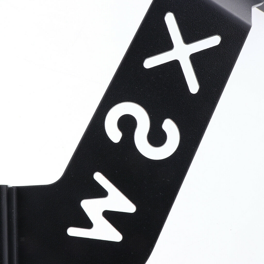 Black ABS & Iron Motorcycle Rear Wheel Cover  Splash Guard Mudguard