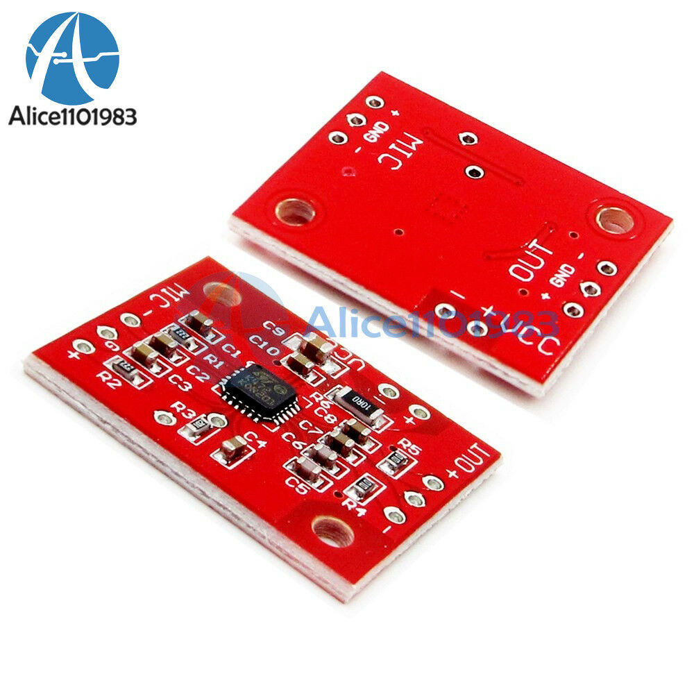 K472 Low Noise Electret Microphones Amplifier Board Replace MAX9812 Module