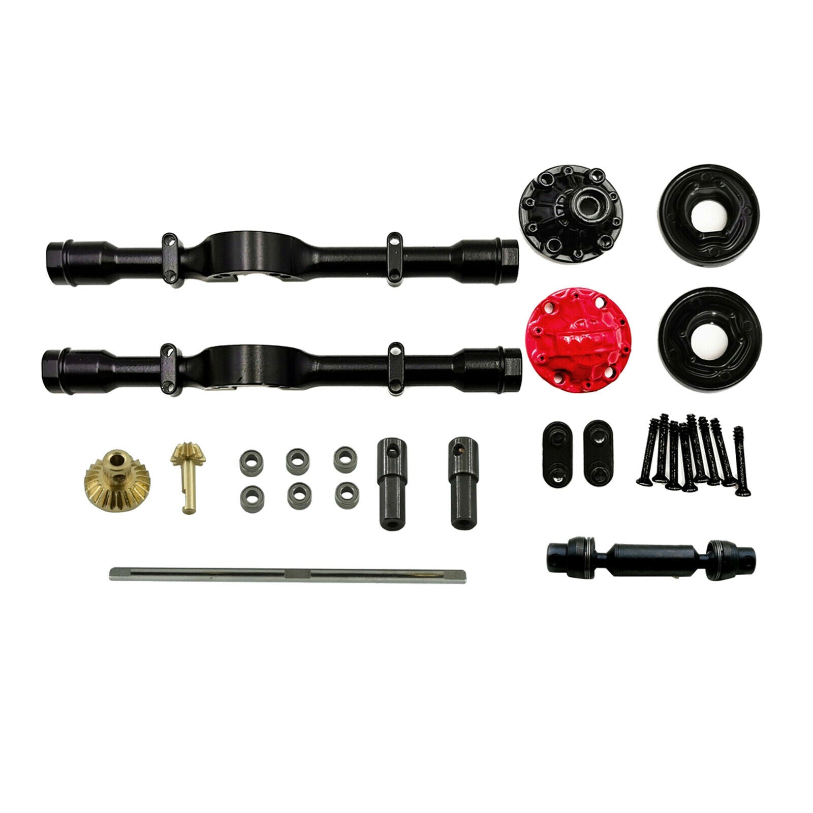 Metal Rear Axle Housing Gear Upgrades Parts Fit for WPL D12 Parts Accessories