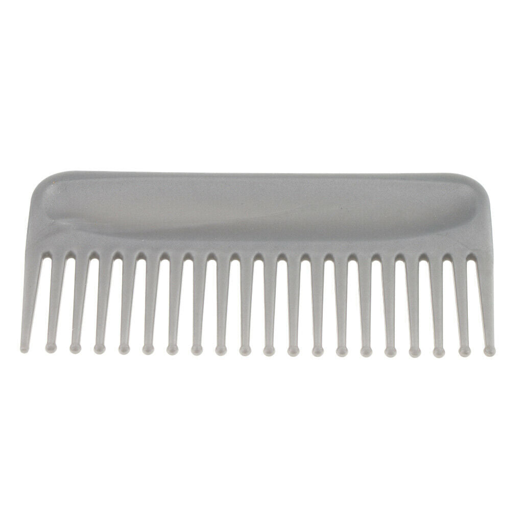 2 Pieces Durable Anti-Static Plastic Hair Comb Use for Hair Coloring