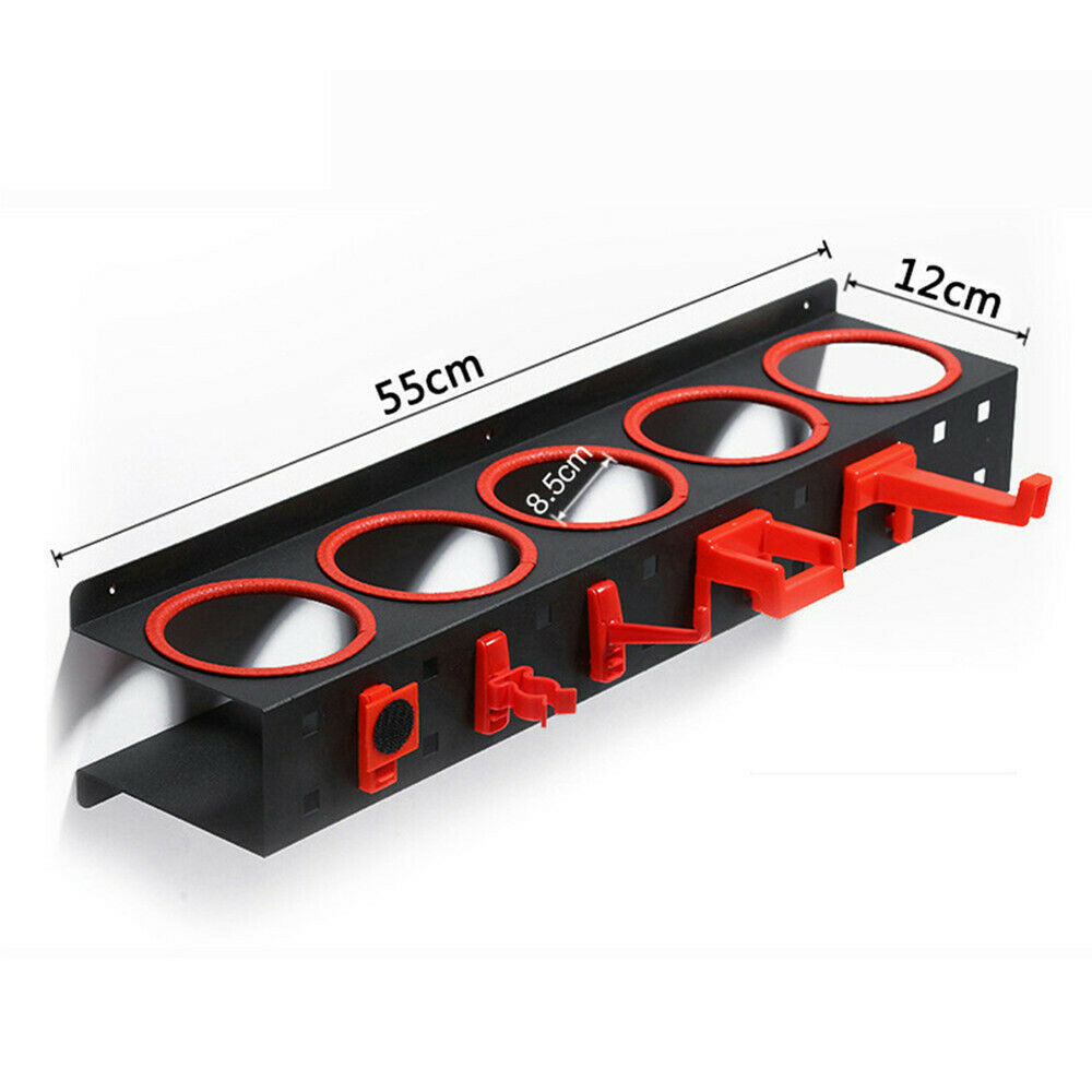 Car Beauty Shop tools Spray Bottle Storage Rack Abrasive Material Hanging Rail