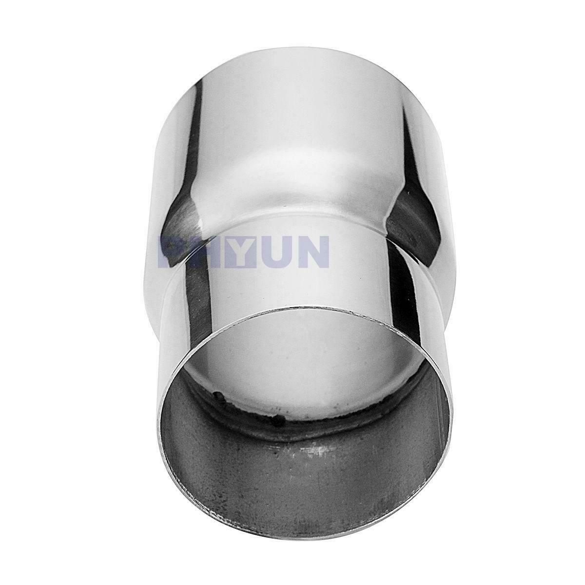 1x 3.5" ID to 3" ID Exhaust Pipe Reducer Adapter Connector 124mm Stainless Steel