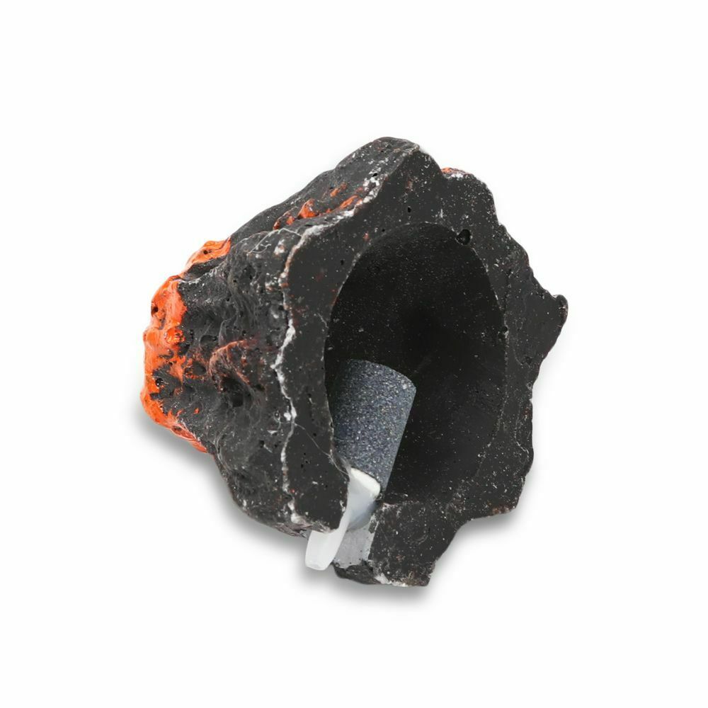 Fish Tank Ornament Decorations Air Bubble Stone Oxygen Pump Volcano Shape