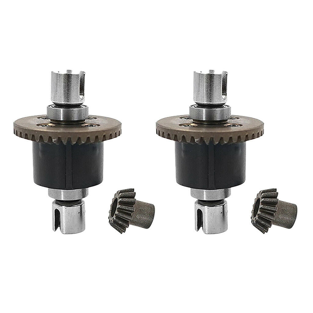 2 Pieces Metal 38T Diff Spur Gear Set for Wltoys A979-B K929-B Accessory