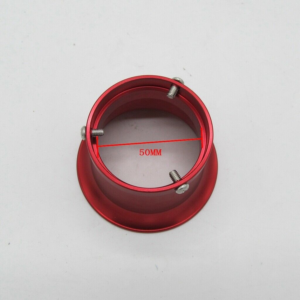 8pcs 50mm Air Filter Interface Cup for 24/26/28/30mm Motorcycle Carb Red
