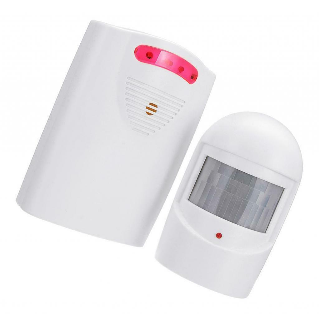 Driveway Alarm Alert Home Yard PIR Infrared Motion Indoor Outdoor Sensor