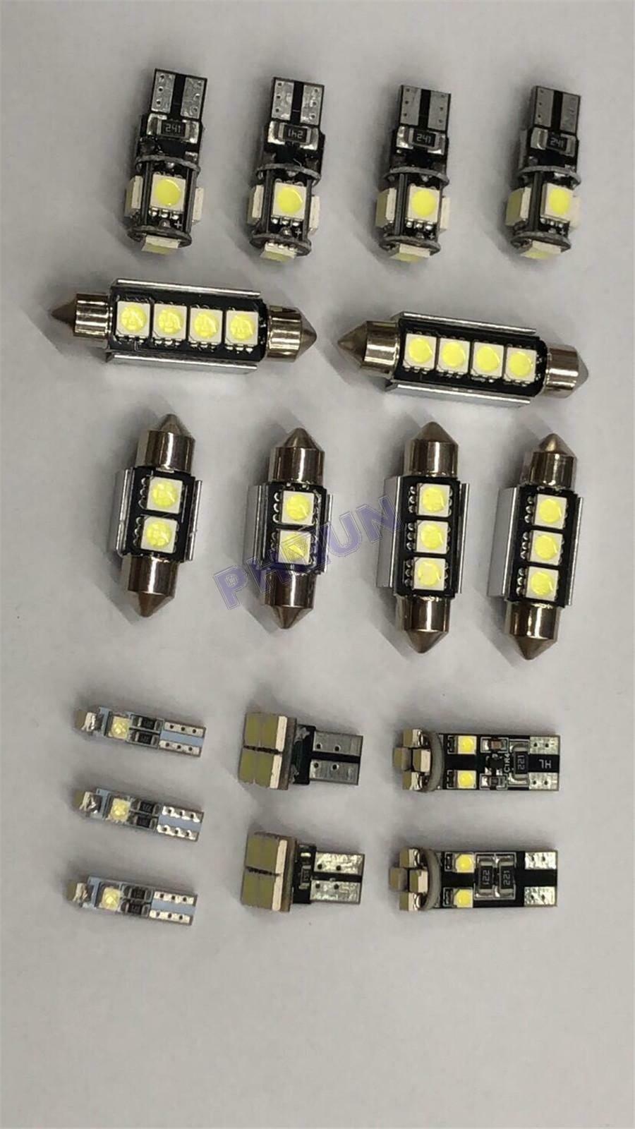 17 LED Car Interior Light Kit for Map /Dome/Footwell/ Glove Box / License Plate