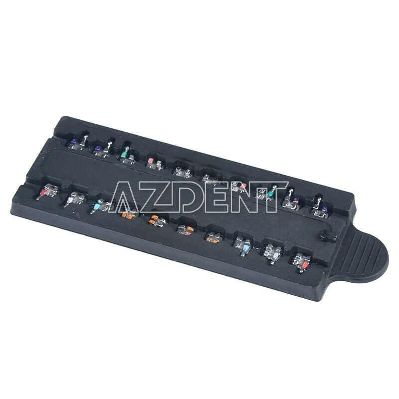 10 X AZDENT Dental Bracket Orthodontic Braces Mini Roth .018 Hooks 345 Monoblock