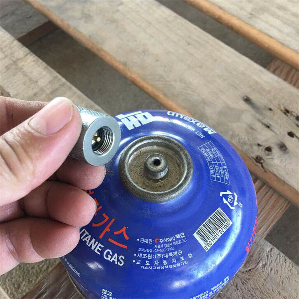 Mini Gas Refill Adapter for Cylinder Filling Outdoor Camping Stove Canister