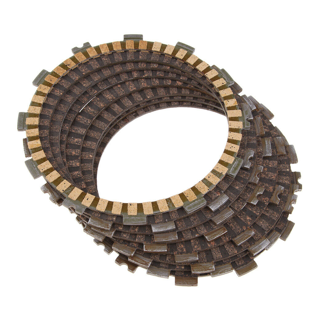 8 Pieces Performance Clutch Friction Plates for Kawasaki KFX450R ATV