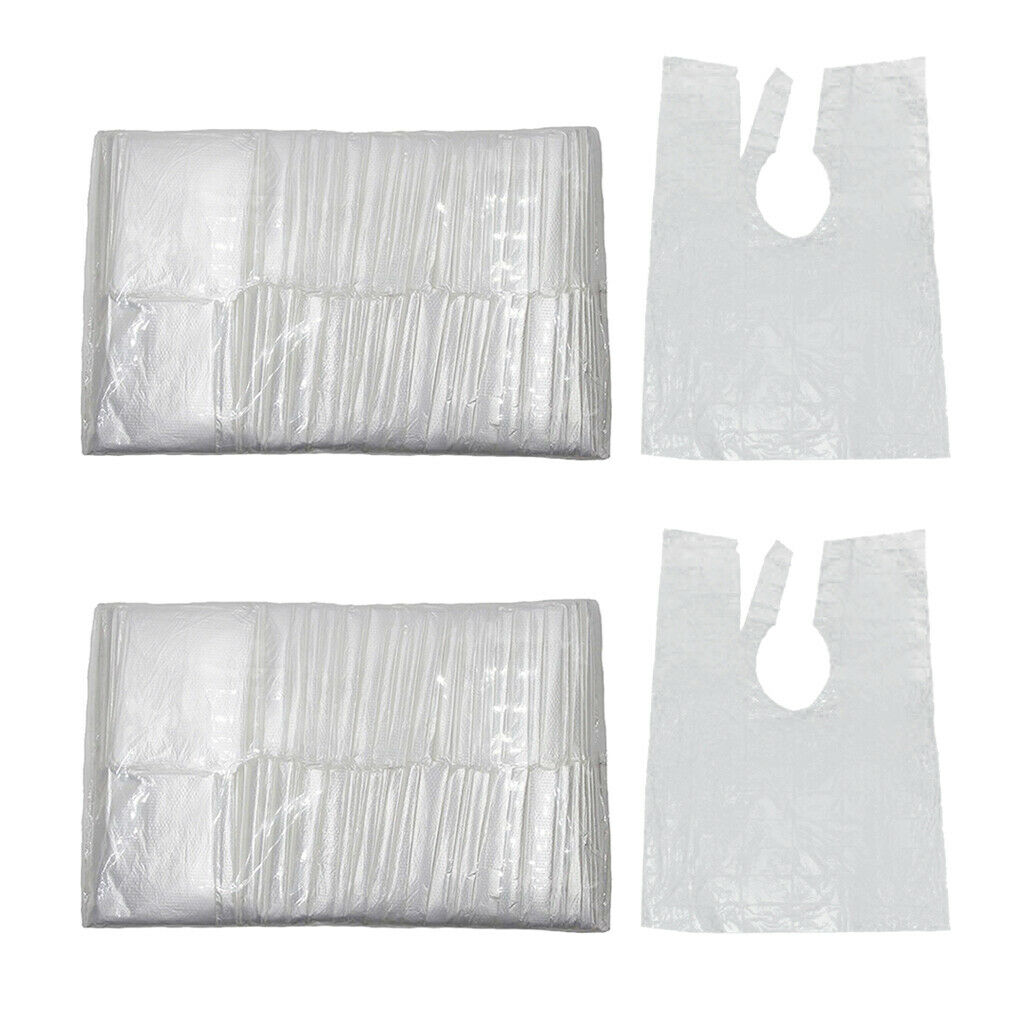 200 Disposable Hair Cutting Cape Gown Hairdresser Barber Shop Capes Cloth
