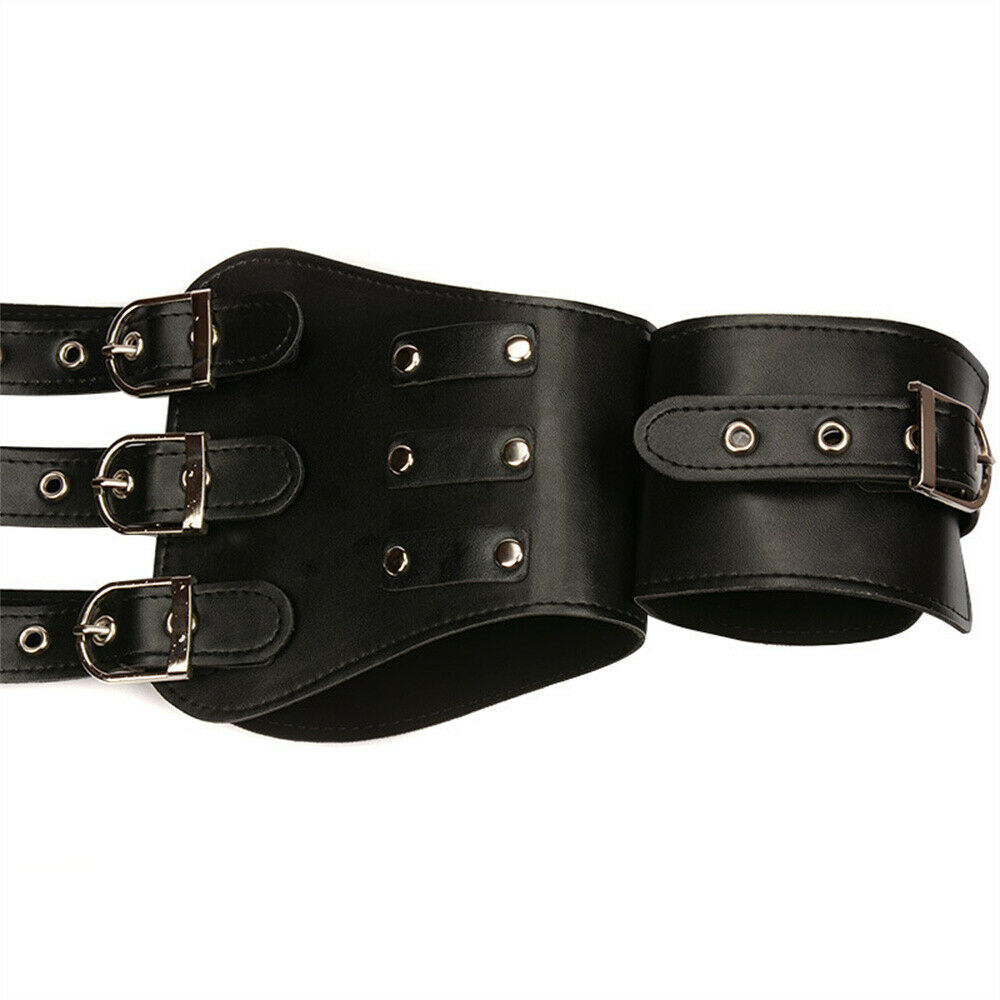 Female Bondage Body Restraint Harness Arm Hand Wrist Thigh Chest Tied Clubwear