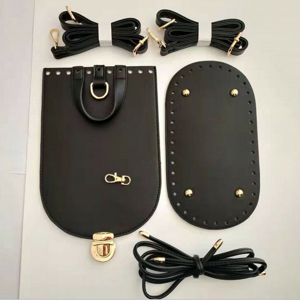 5Pcs/Set PU Handbag Parts for DIY Weave Bag  Sewing Handbag Accessories