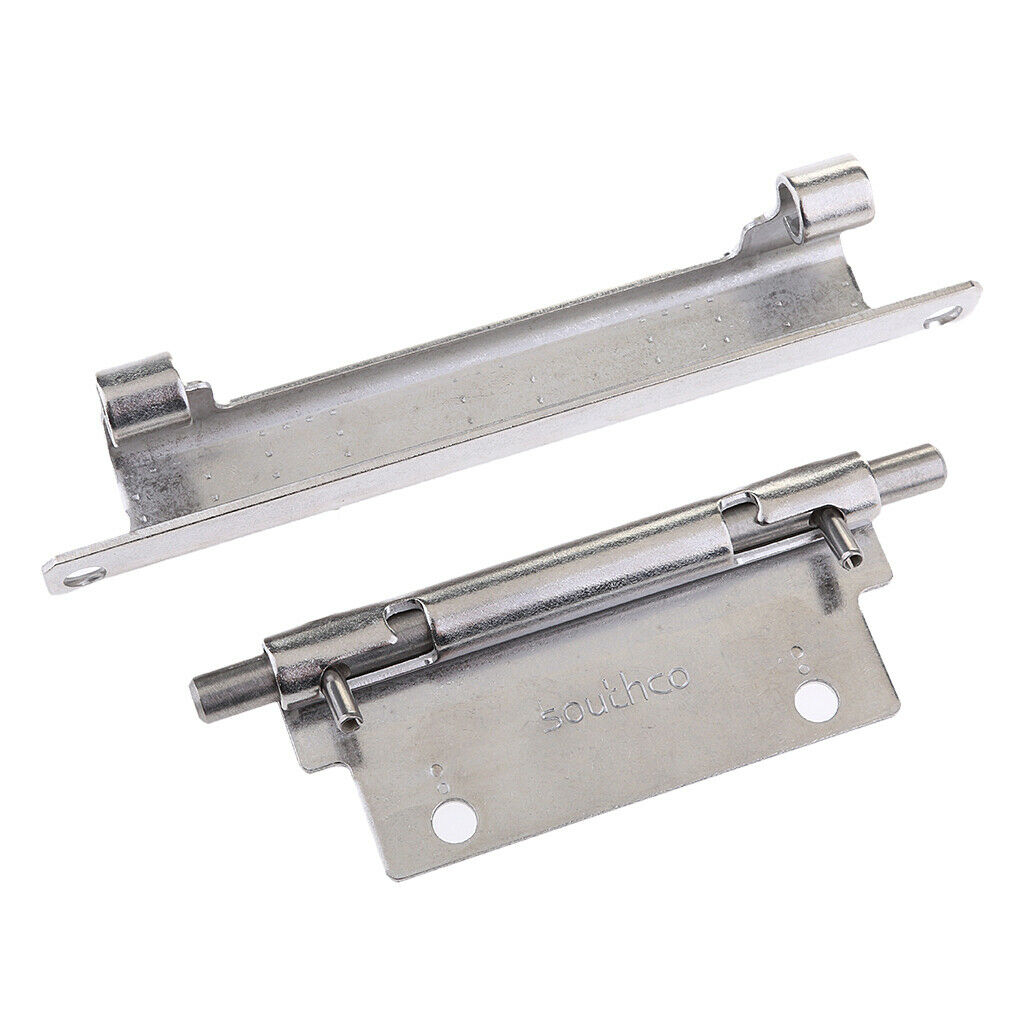 Security Slide Lock 304 Stainless Steel Flush Latch  For Home Gate Door