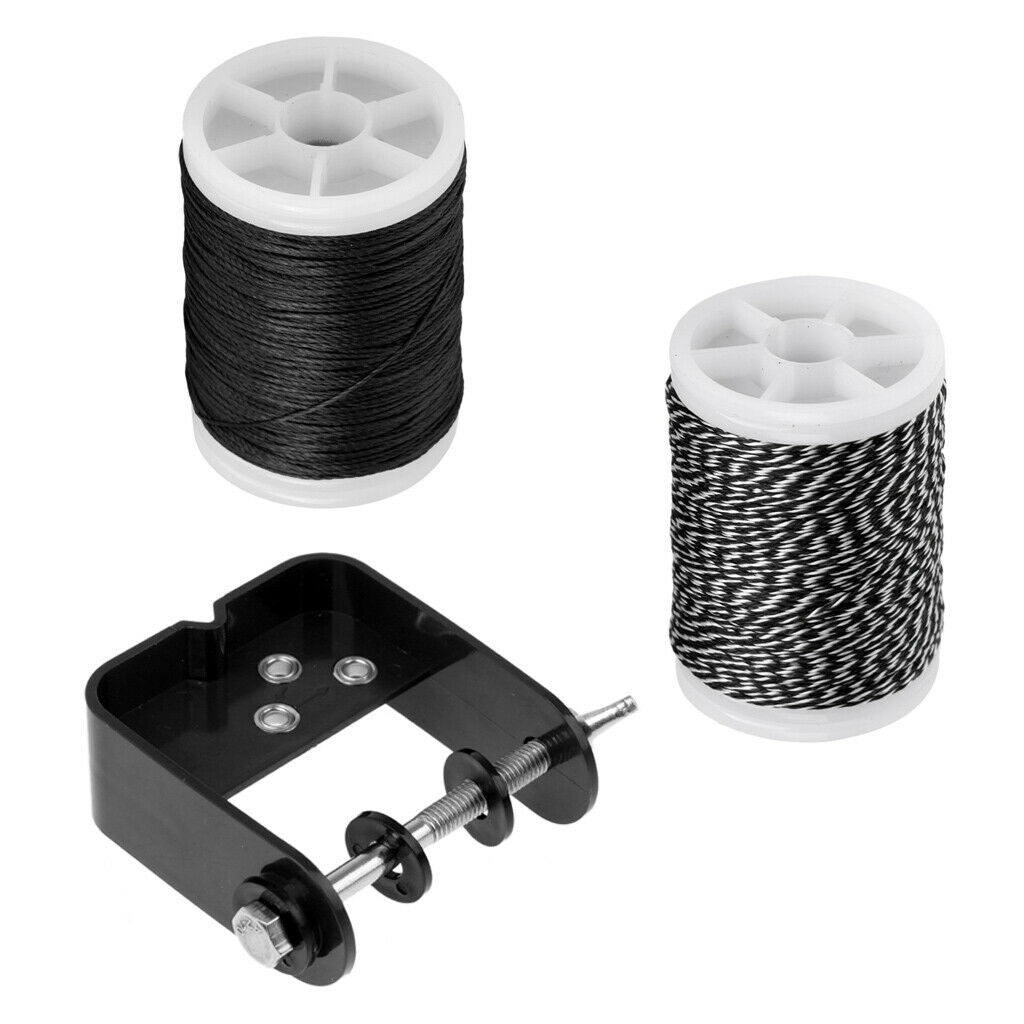 Durable Bow String Server Serving Tool + 2 Pieces String Serving Thread 110m