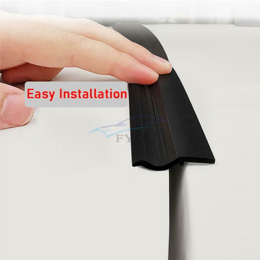 2M Dustproof Wear Resistance Rubber Trunk Seal Strip For SUV/MPV/Hatchback Car