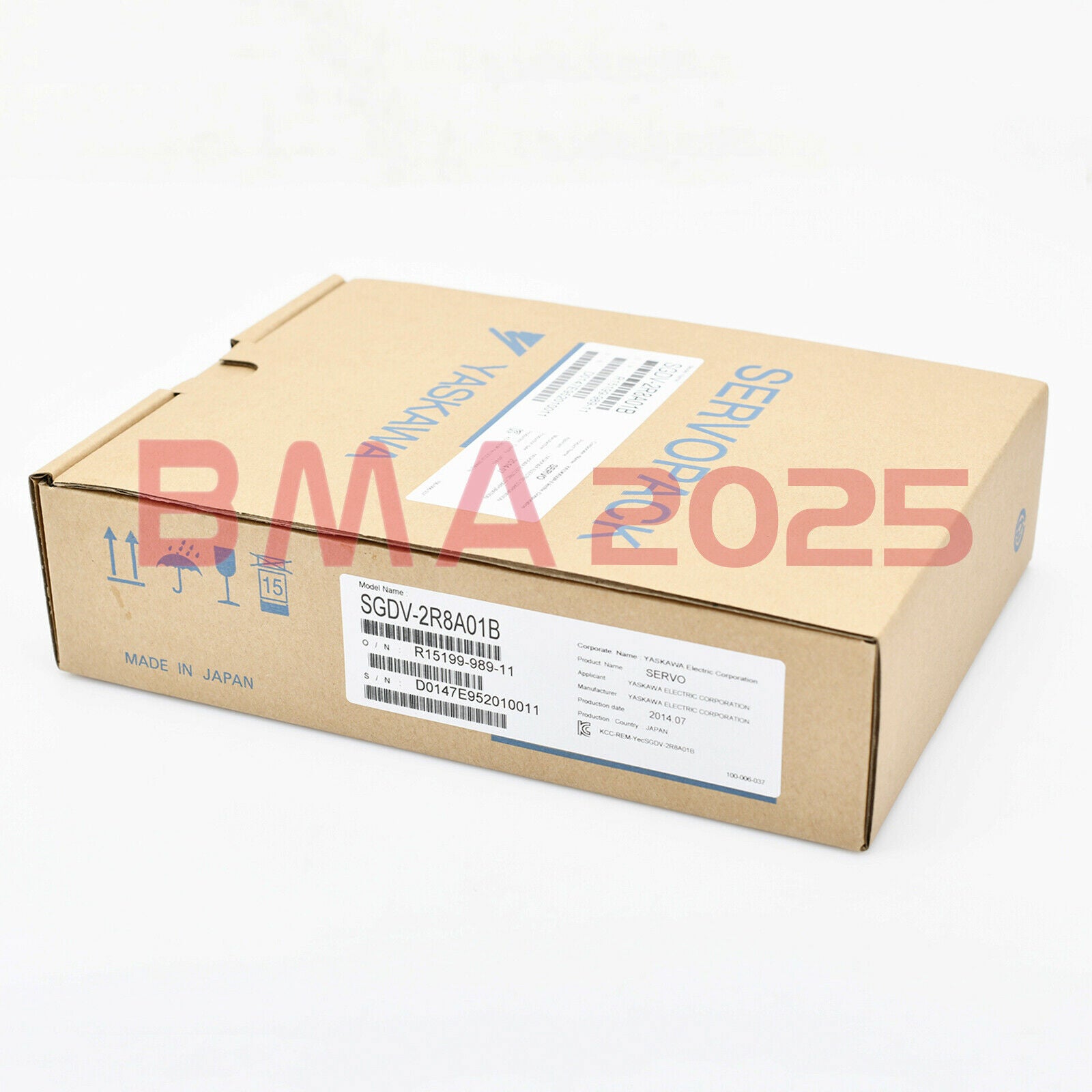 1PC Brand New SGDV-2R8A01B Servo Driver 1year warranty DHL free Ship YS9T