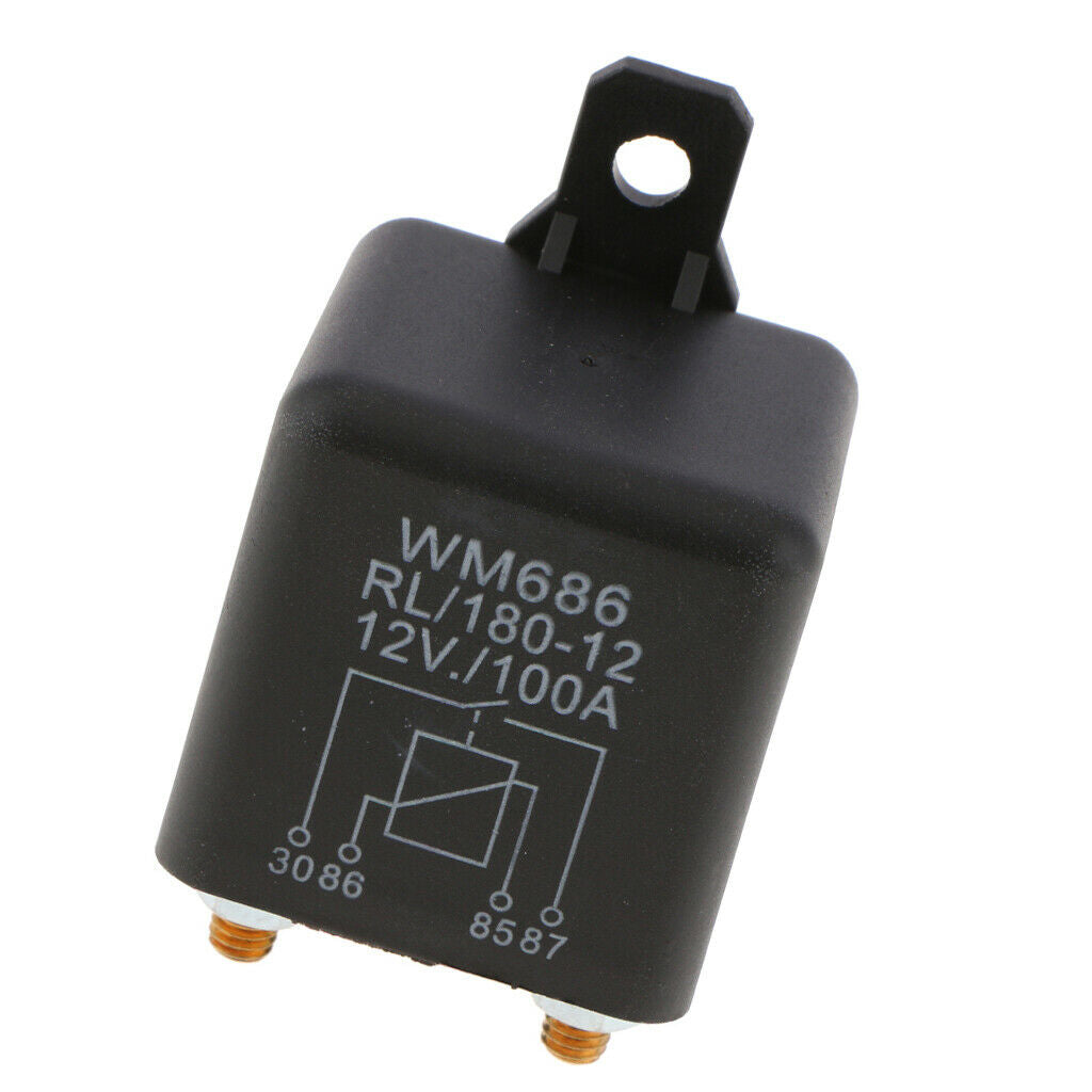12V 100A General Purpose Split Charge Starter Relay Switch