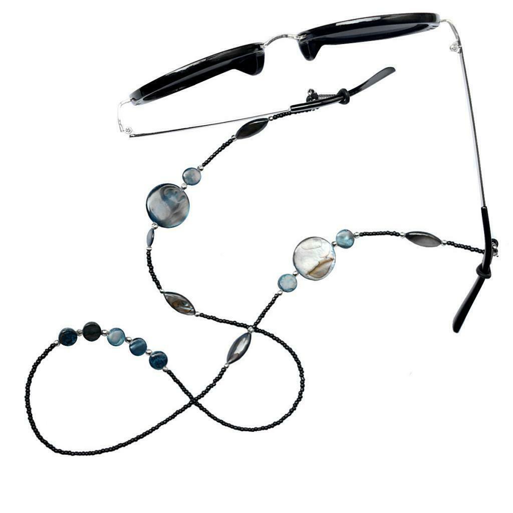 Fashion Glass Beaded Eyeglass Sunglasses Holder Strap Lanyard Men Women