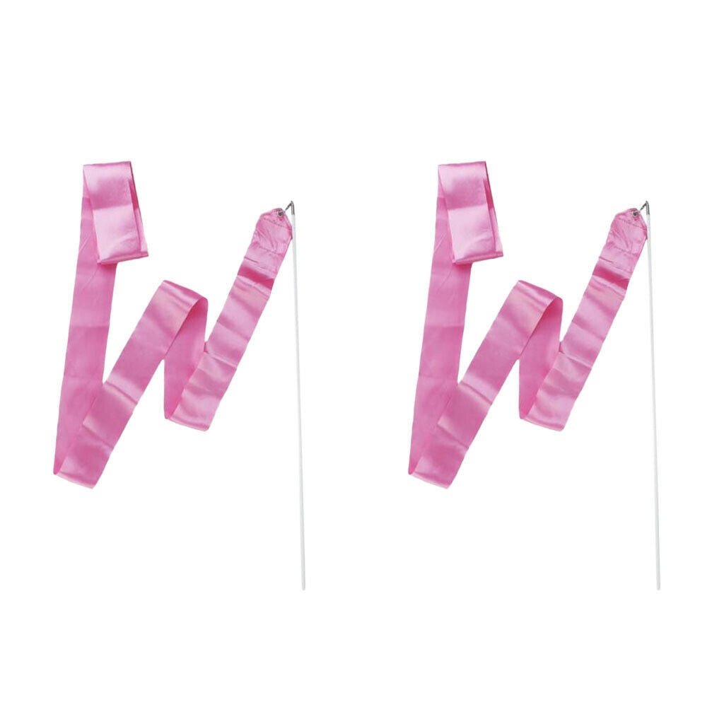2x Pink Gym Rhythmic Gymnastic Ballet