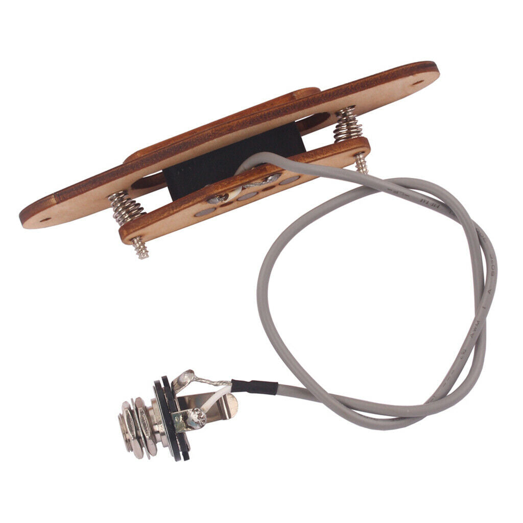 3 Pole Microphone + Maple Surround Frame +   Socket For 3 String Cigar Box