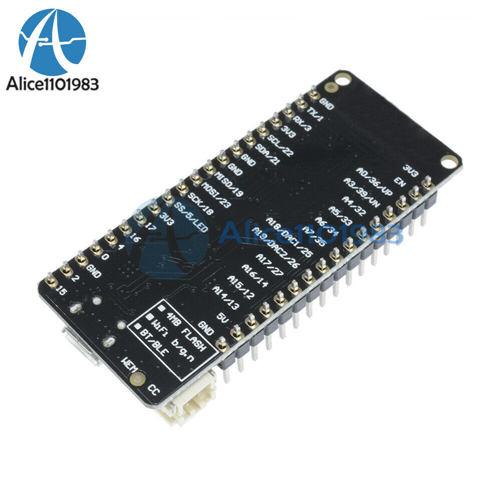 4 MB Flash WEMOS V1.0.0 WIFI & Bluetooth Card Based ESP-32 ESP-WROOM-32