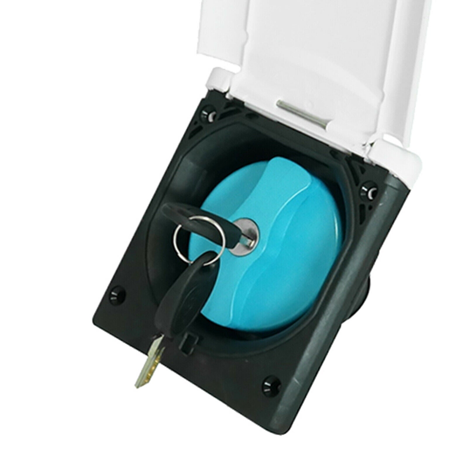 Car RV Camper Gravity Water Inlet Hatch Lock with Keys Leak Proof