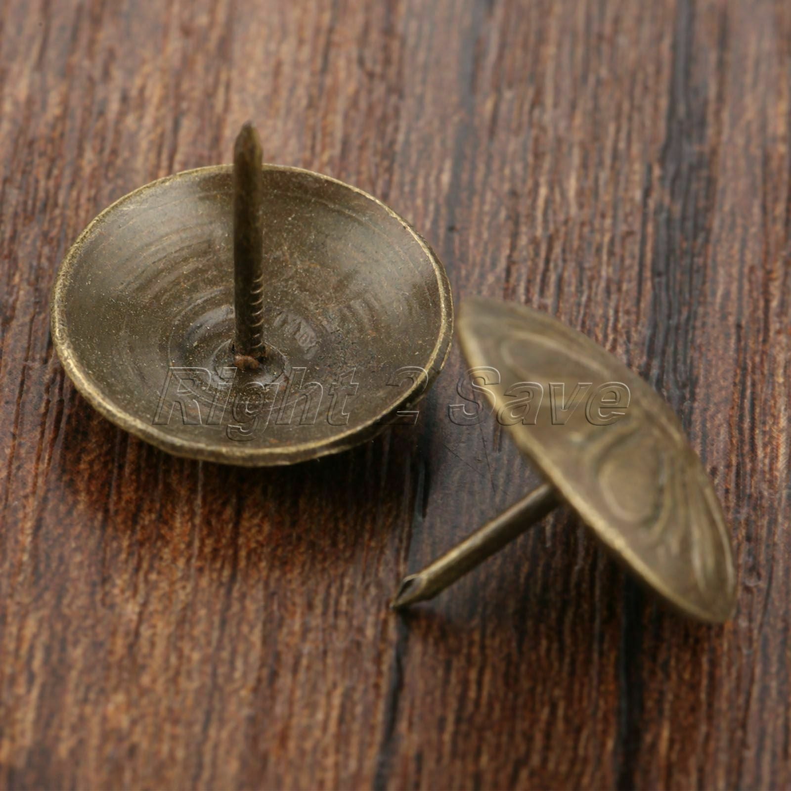 19*15mm Round Tacks Sofa Jewelry Box Furniture Decorative Upholstery Nails Pins