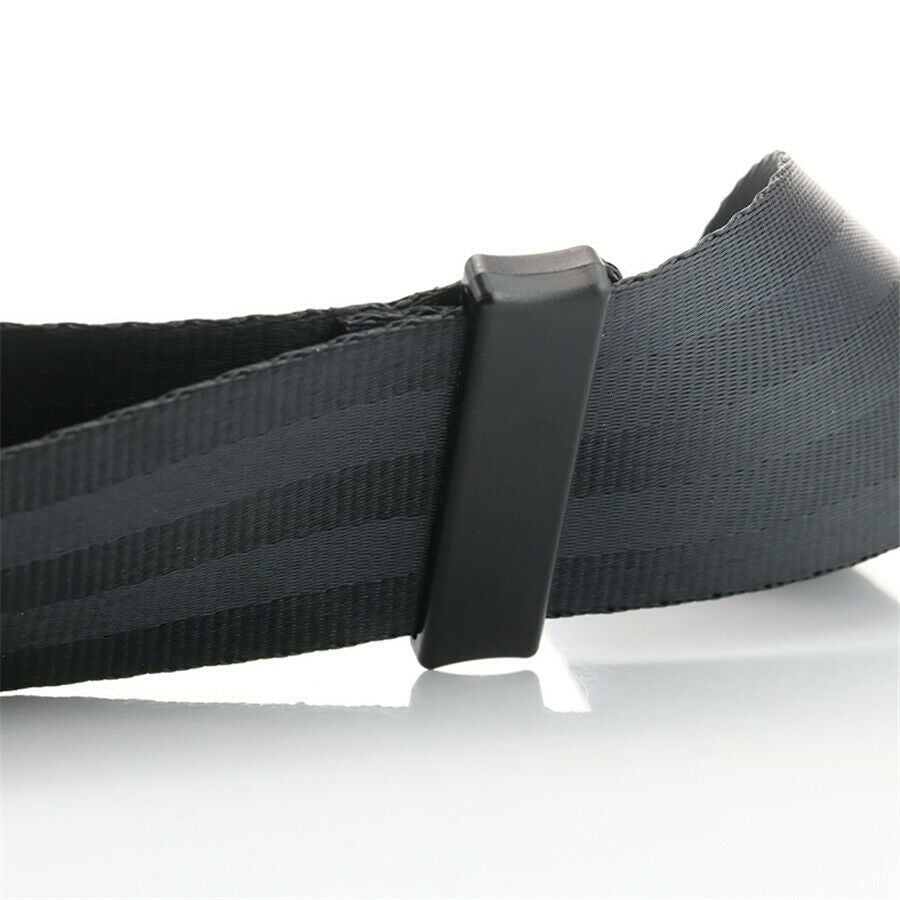 1PC Car Seat Belt Lap 2 Point Safety Adjustable Retractable Universal Polyester