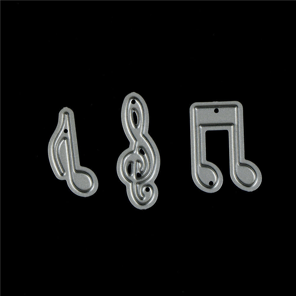 3pcs Note Design Metal Cutting Die For DIY Scrapbooking Album Paper Car.l8