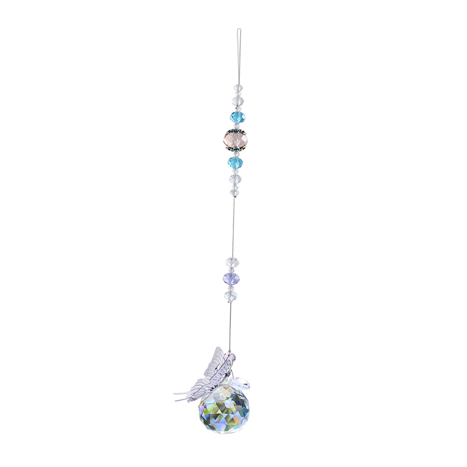 Crystal Suncatcher Prism Window Hanging Ornament   Wind Chimes