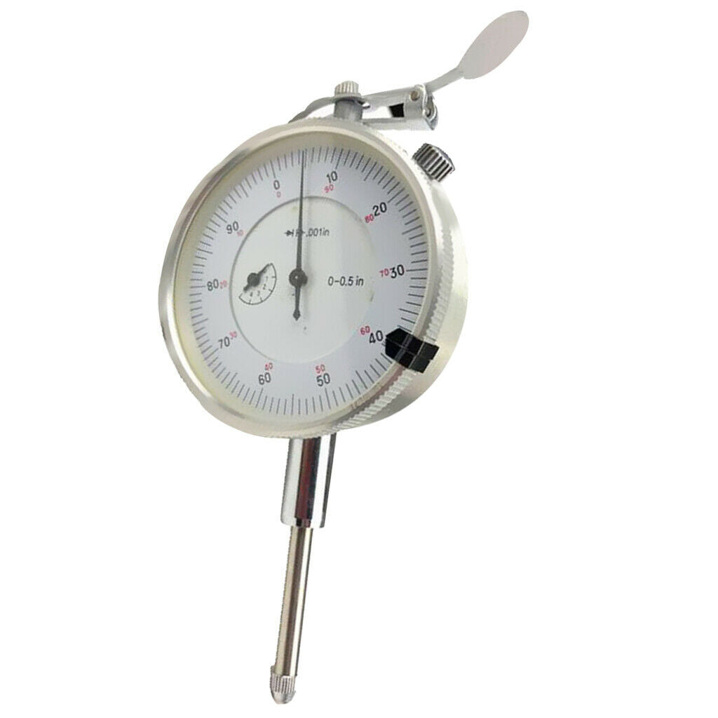 0-0.5Inch Precision Dial Test Indicator Gage Gauge with Pointer Inch System