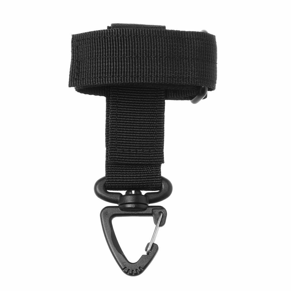 Outdoor Anti-lost Safety Nylon Glove Hook Hanging Buckle Climbing Rope Storage