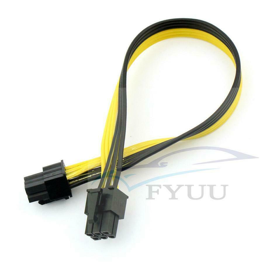 DIY Power Cable PCI-E PCI Express 6P Male to 6Pin Male Graphics Video Card 10pc
