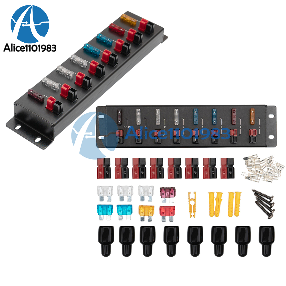 8-Ports Splitter Distributor Anderson Screw Fixed For Radio