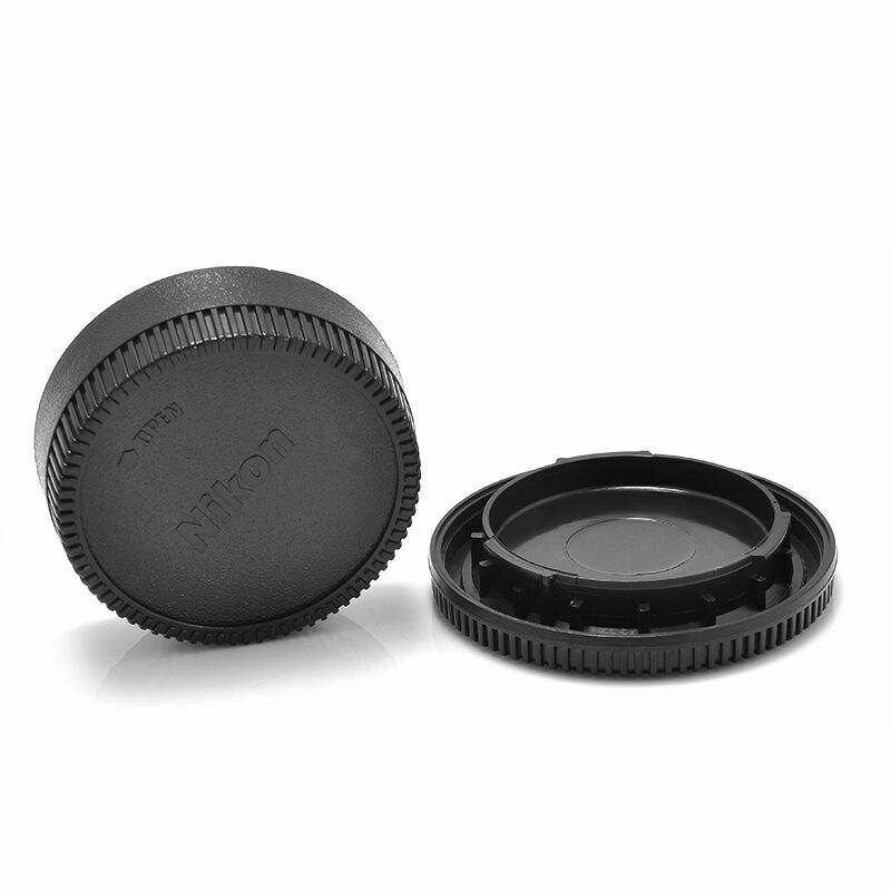 2pcs Body Lens Cap Front + Rear Cover Set For Nikon AF AF-S Lens DSLR SLR Camera