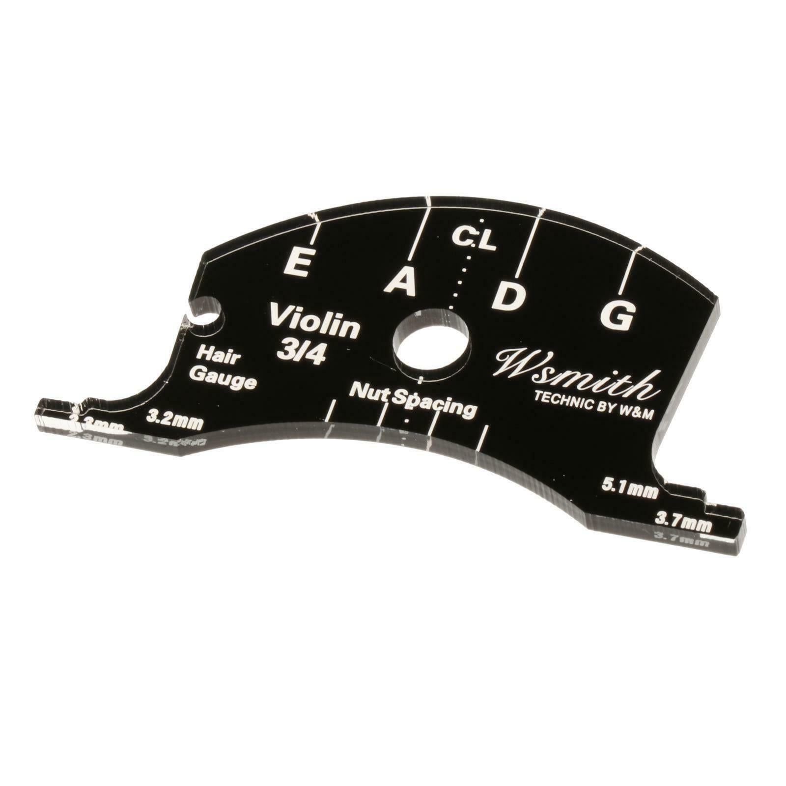 Violin String Bridge Multifunction Mold Scraper Template Reference Leveling Tool